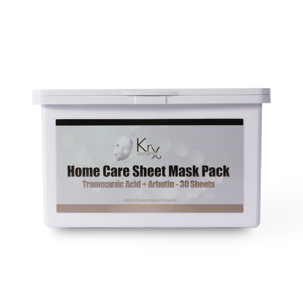 KrX Tranexamic + Arbutin Home Care Masks - Brightening Tranexamic Acid Sheet Mask | ART Medical Aesthetics