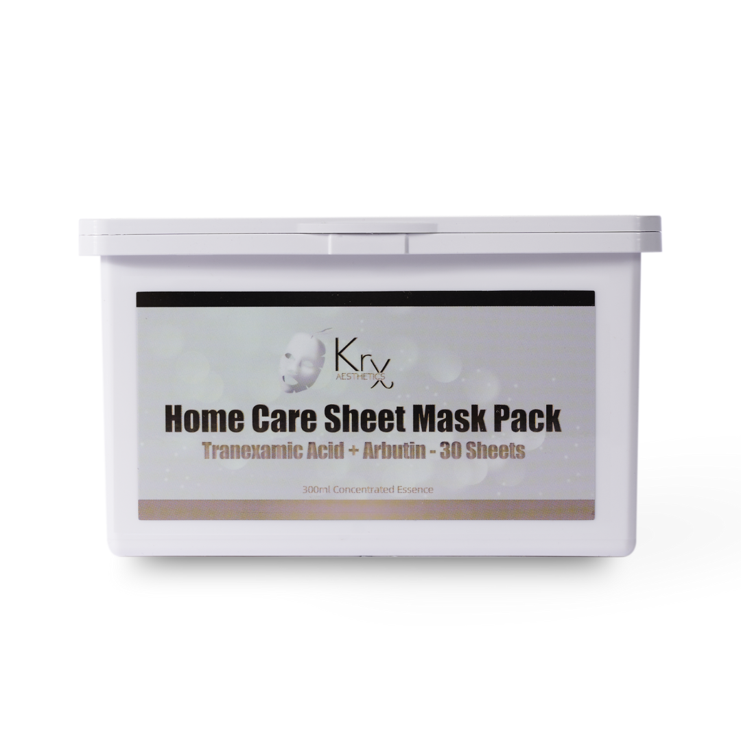 KrX Tranexamic + Arbutin Home Care Masks - Brightening Tranexamic Acid Sheet Mask | ART Medical Aesthetics