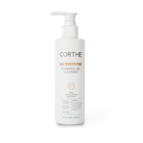 Corthe Dermo Essential Foaming Gel Cleanser - Gentle Daily Foaming Gel | ART Medical Aesthetics