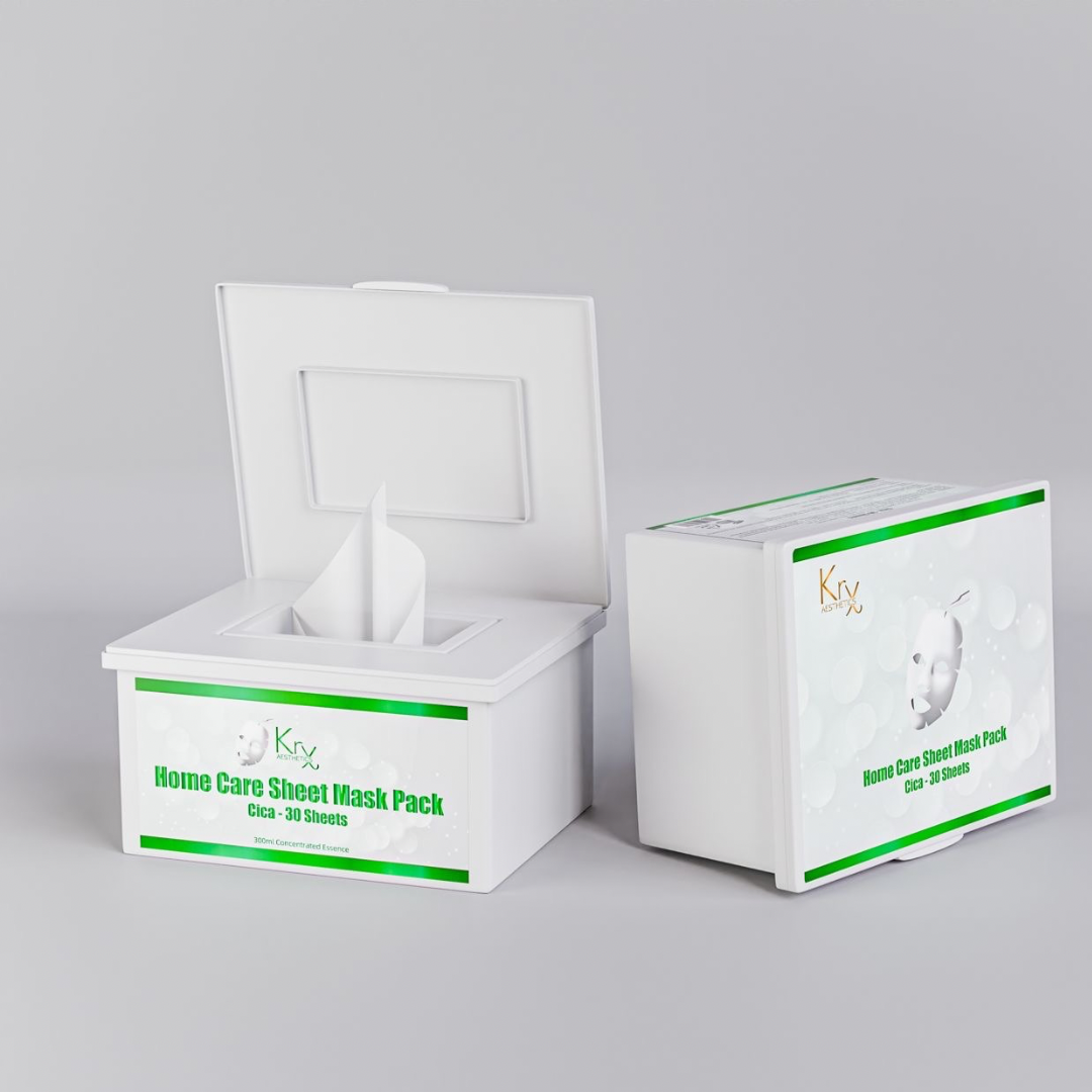 KrX Cica Home Care Masks - Soothing Cica Recovery Sheet Mask | ART Medical Aesthetics