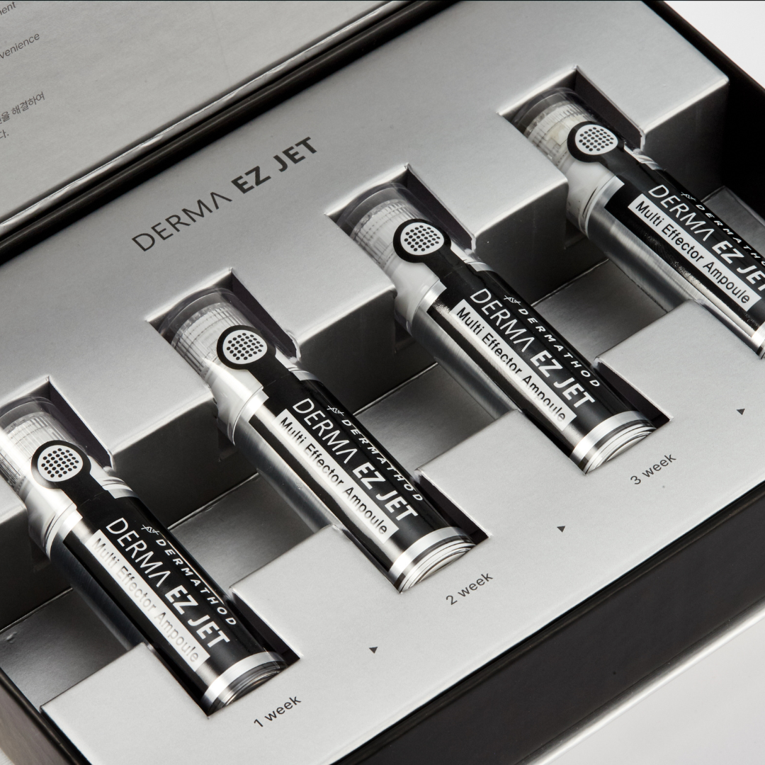 Dermathod EZ Jet Multi Effector Ampoule – liposomized EGF and collagen peptide microchanneling treatment for skin density