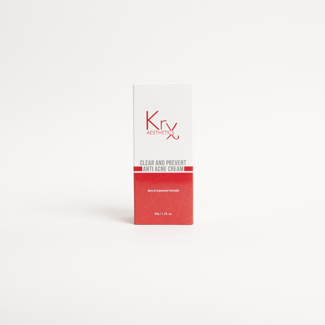 KrX Clear + Prevent Anti Acne Face Cream - Acne-Fighting Clarifying Face Cream | ART Medical Aesthetics