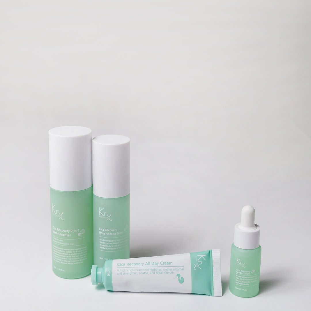 KrX Cica Recovery Bundle - Complete Cica Soothing Skincare Set | ART Medical Aesthetics